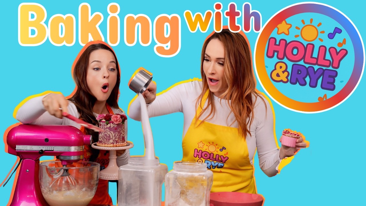 Valentine Baking for Kids 💕 A sweet Surprise with Holly & Rye