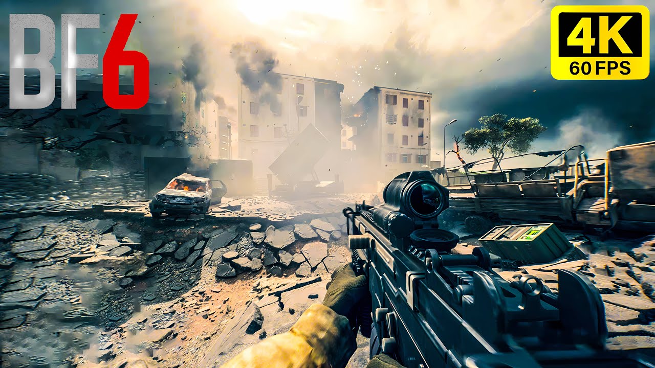 Battlefield 6 Multiplayer Gameplay Rush Mode No Commentary 4K