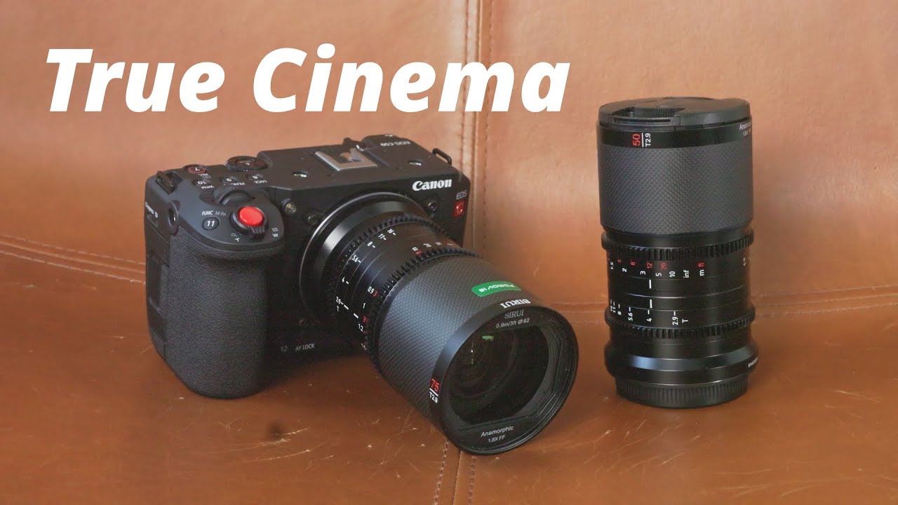 CANON C50 ANAMORPHIC OPEN GATE - SIRUI 50mm & 75mm T2 9 1.6x SATURN LENSES