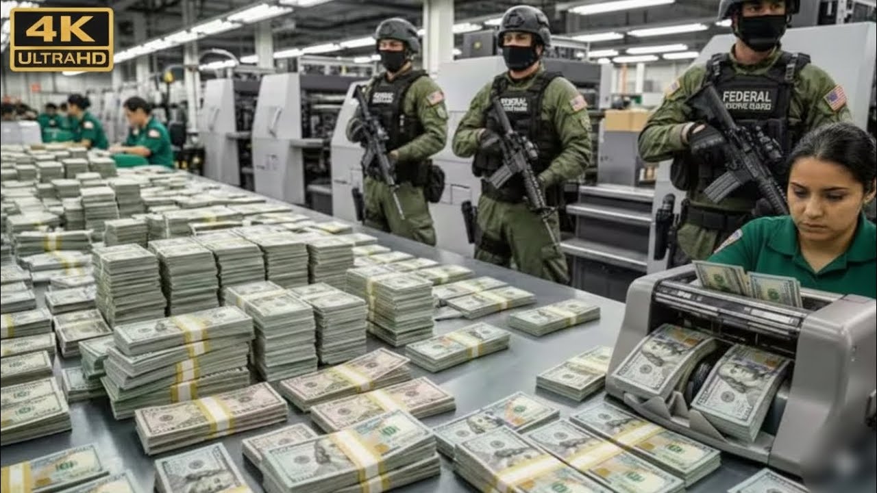 Inside the USA Dollar Factory: How the USA Produces Its National Currency (Full Process)
