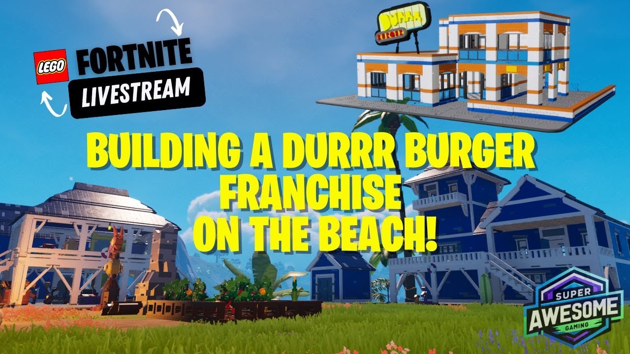 Durr Burgers In Paradise! | Lego Fortnite
