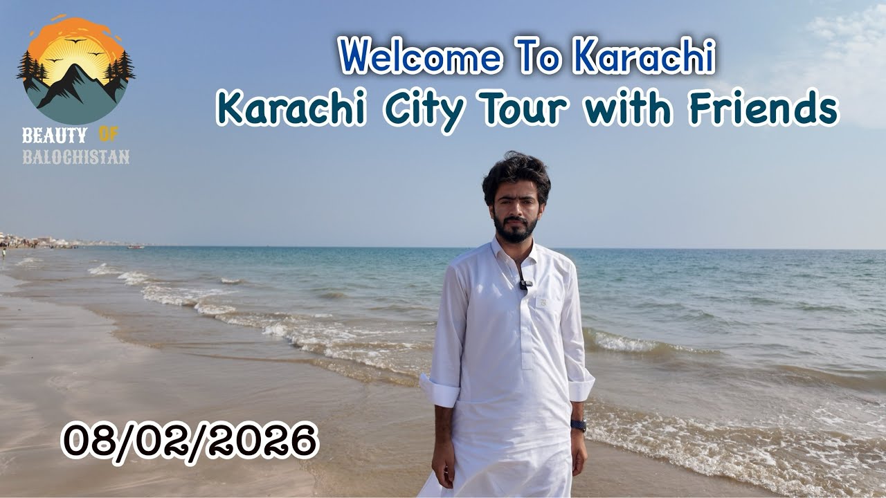 Karachi City tour with friends |farhadshahvlogs|08|02|2026