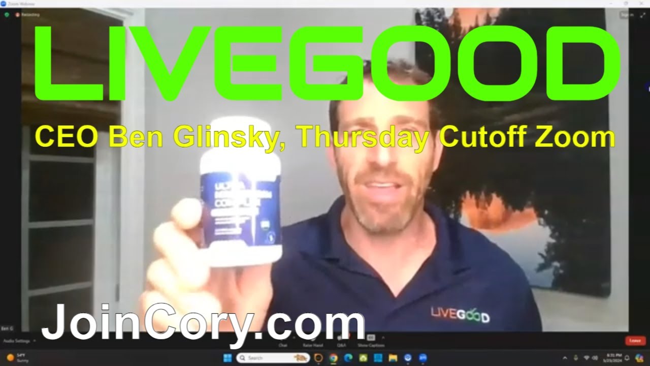LiveGood Opportunity: Why You Need To Watch This Meeting