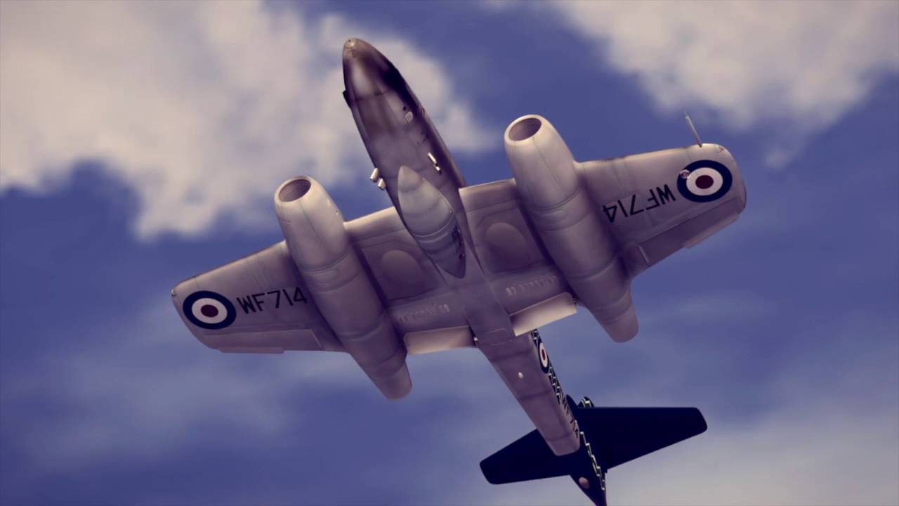 Meteor F.8/FR.9 for Flight Simulator X and P3D from Just Flight