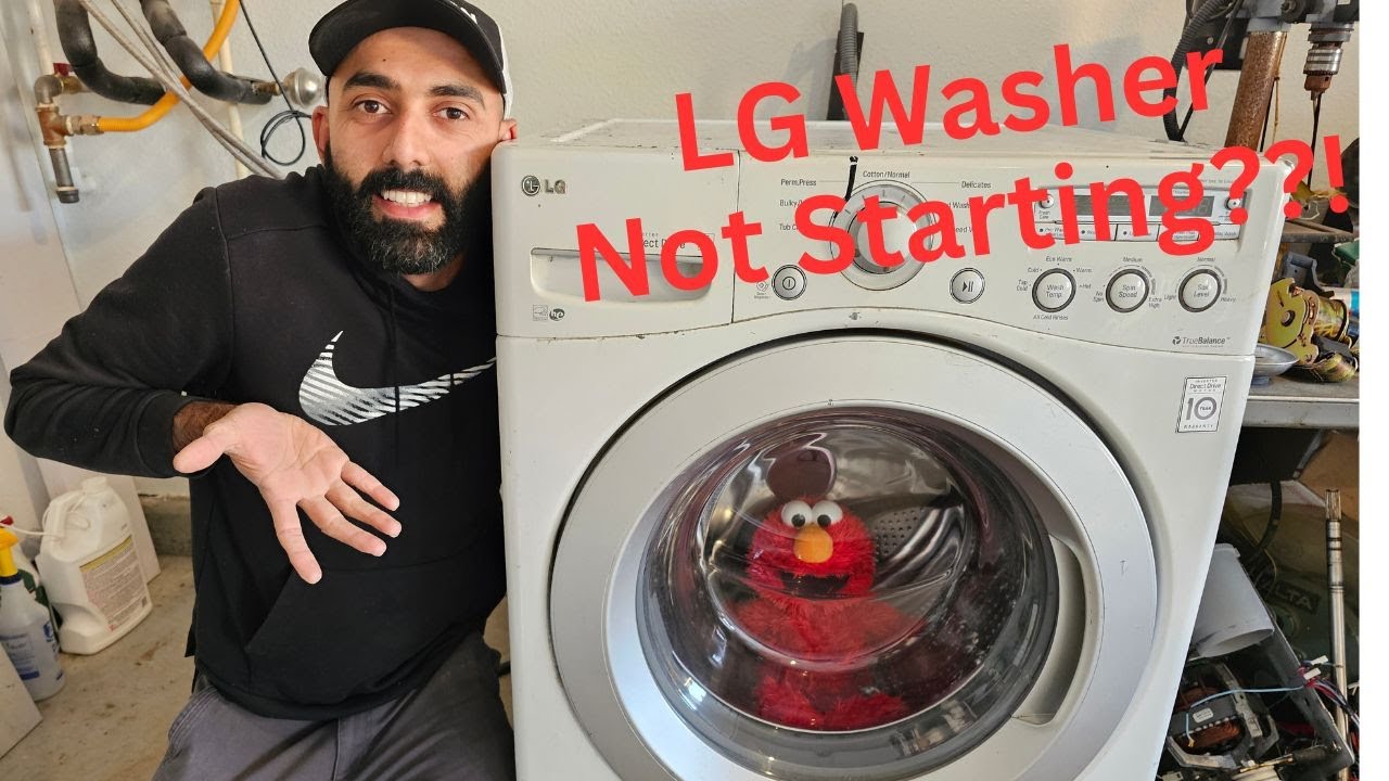 Fixing A LG Front Load Washer That Is Not Starting!