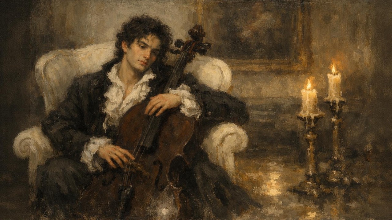 Una noche de elegancia y decadencia 🎻 | Belleza barroca en las sombras