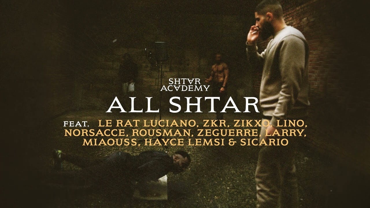 Shtar Academy ft. Le Rat Luciano, Zkr, Zikxo, Lino & more - All Shtar (Visualizer)