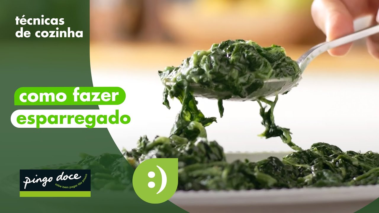 Como fazer Esparregado | T&eacute;cnicas de Cozinha | Pingo Doce