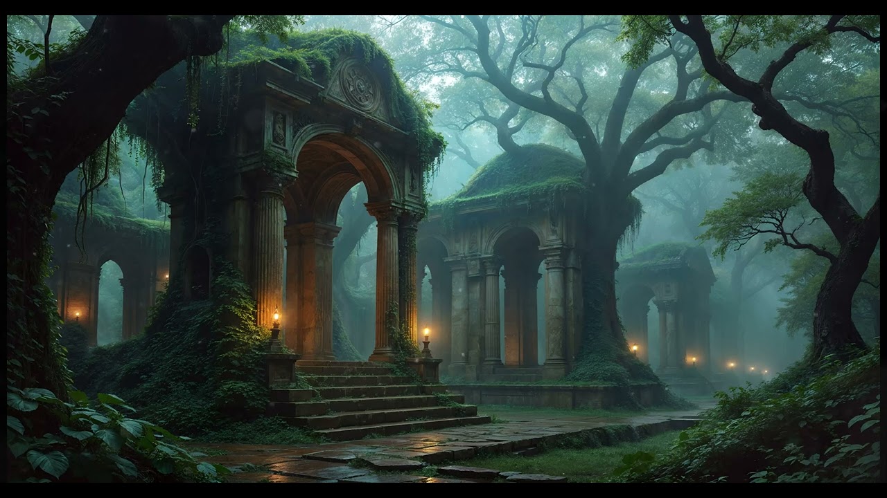 Lost in the Mist | A Melancholic Journey Through Forgotten Ruins
