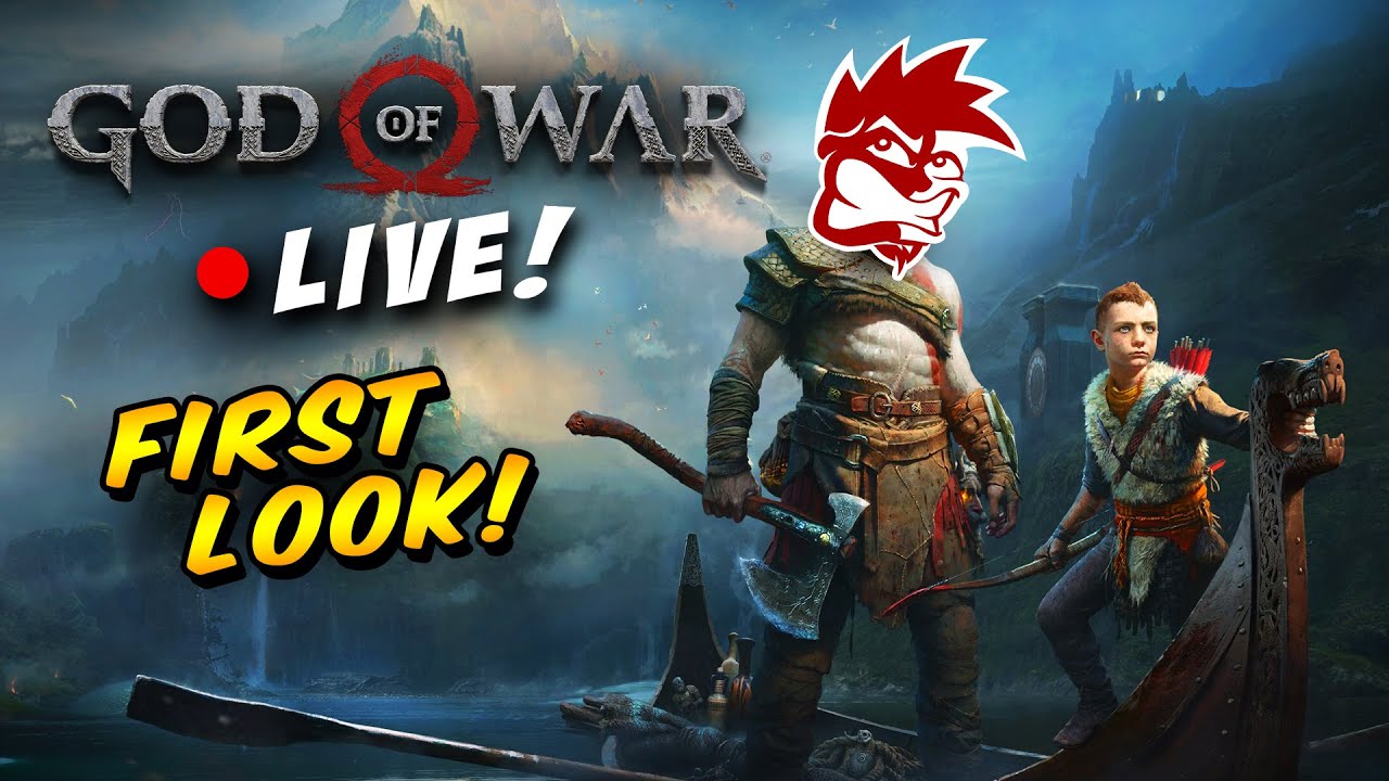🟥 I Am A GOD...Of War... 🔥 (GOD OF WAR [2018] - FIRST LOOK)