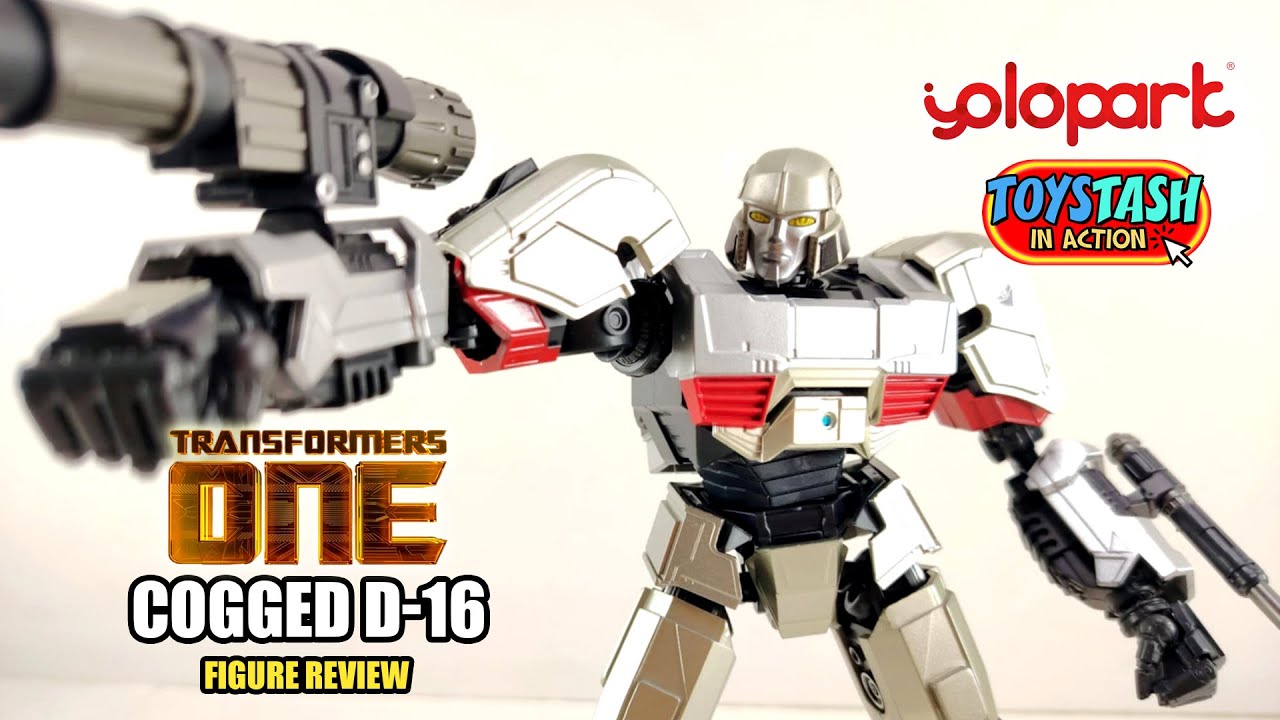 Yolopark Transformers One AMK Series (Cogged) D-16 Model Kit Figure Review!