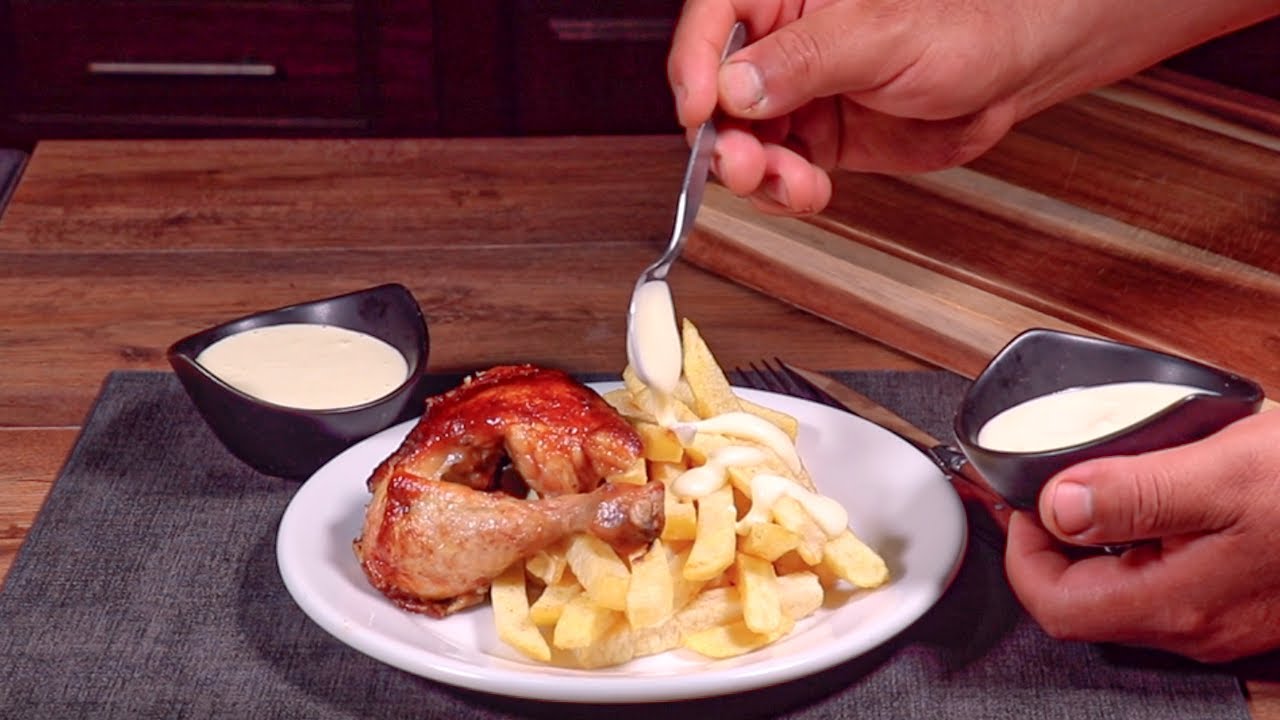 Como preparar mayonesa de pollería receta fácil y rápido| A COCINAR.