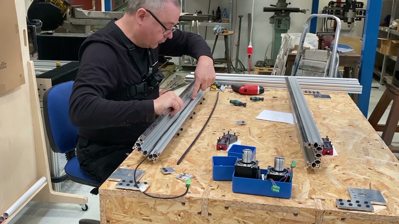 Piranha CNC by makersupplies.dk -  Full Assembly