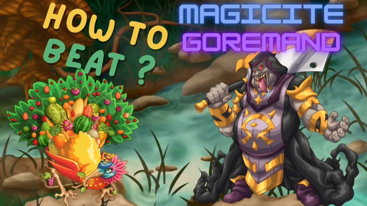 Magicite Goremand | Volcano Island Bosses | Miscrits
