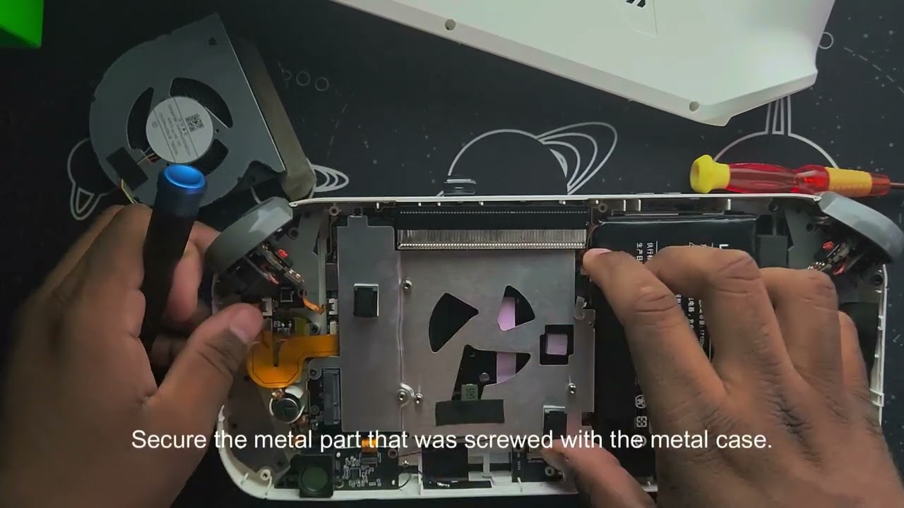 How to change thermal paste on aokzoe a1