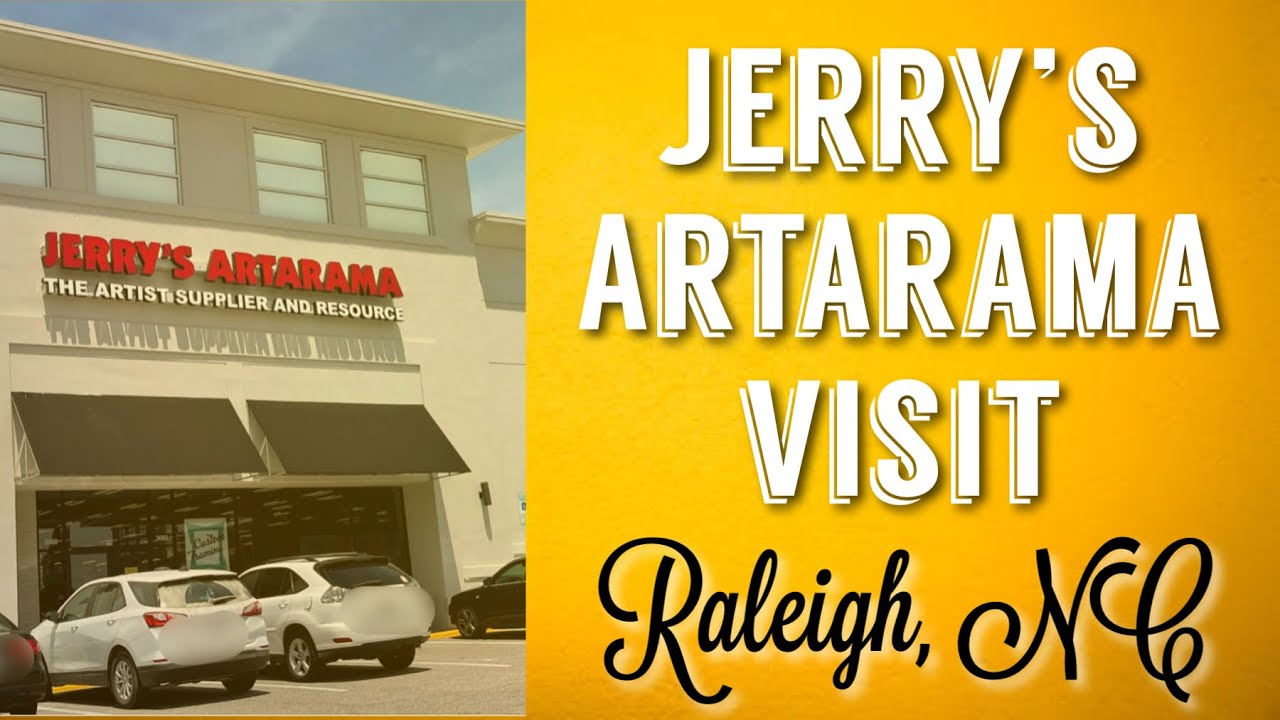 Visit to Jerry&rsquo;s Artarama | Art Supply Store | Raleigh, NC