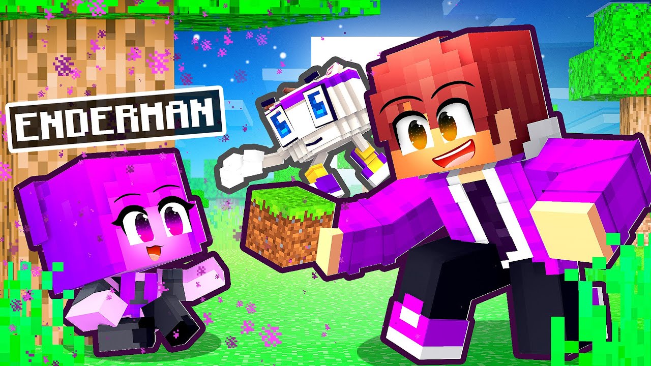 S4ULO SALVOU uma BEBÊ ENDERMAN no Minecraft