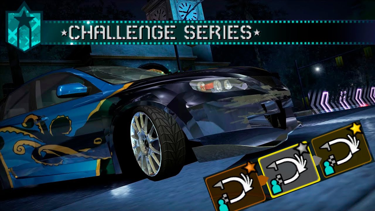 NFS Carbon Battle Royale Hard difficulty // Neville's Mazda 3 Drift Events //