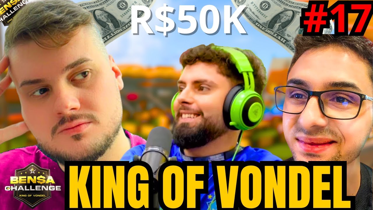 SNARFX, TONYBOY E NGVIEIRA FICARAM IMPRESSIONADOS COM ESSA PLAY! - KING OF VONDEL #17