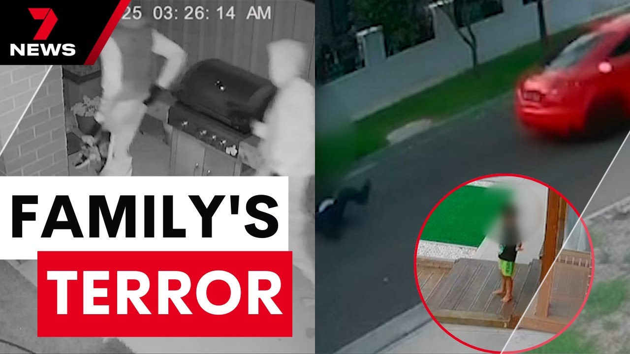Teen intruders terrorize homes, Tarneit father mowed down | 7NEWS