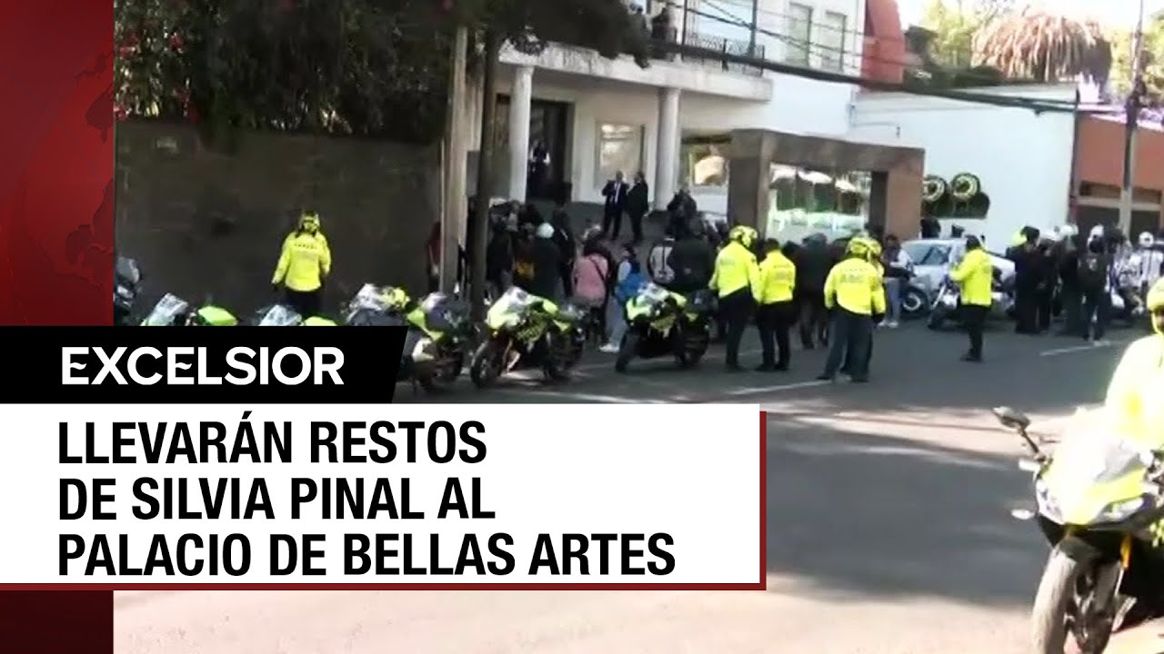 Alistan el traslado de los restos de Silvia Pinal al Palacio de Bellas Artes
