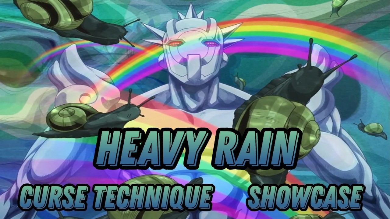 CURSE TECHNIQUE SHOWCASE: HEAVY RAIN | CURSED GEAR
