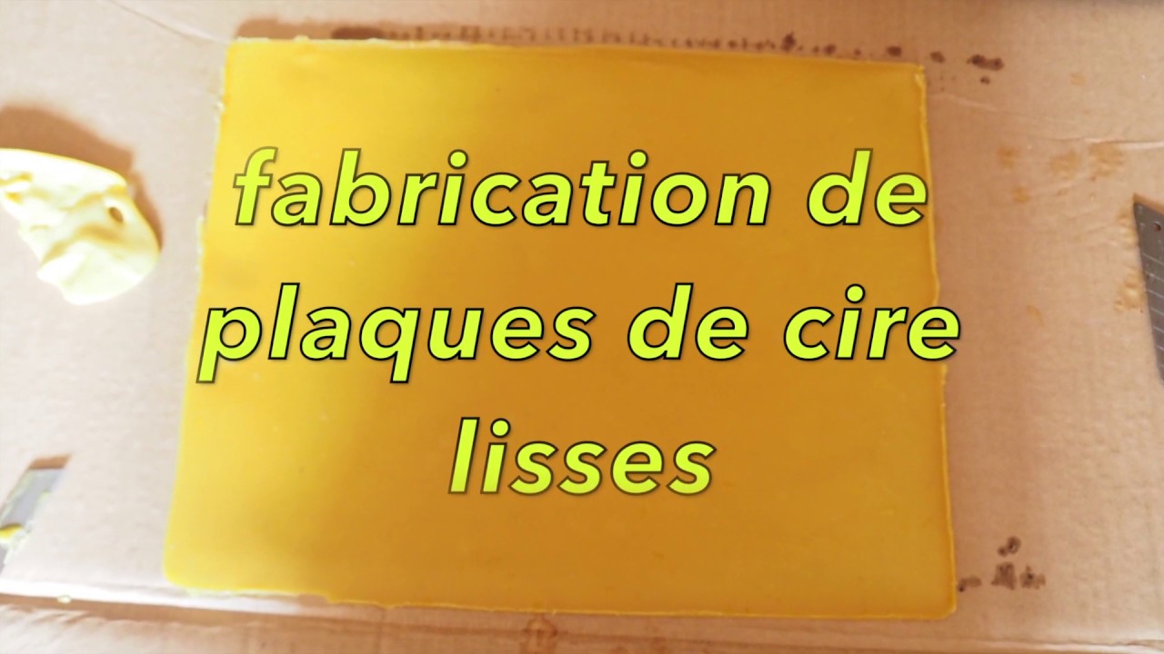 Apiculture : four solaire / 3eme partie : fabrication de plaques de cire.
