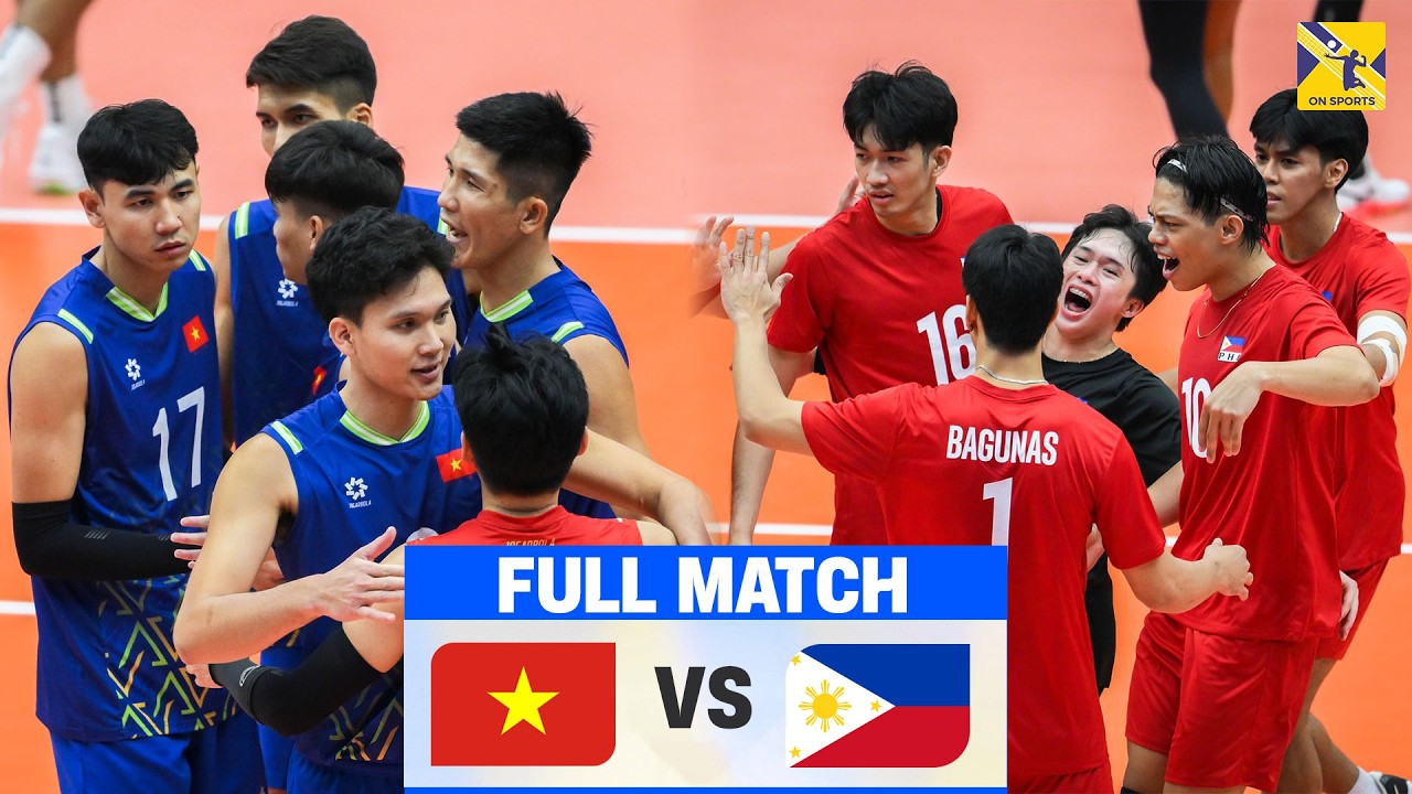 FULL HD | VIETNAM vs. PHILIPPINES | Đỉnh cao Ngọc Thuân thăng hoa bắn phá