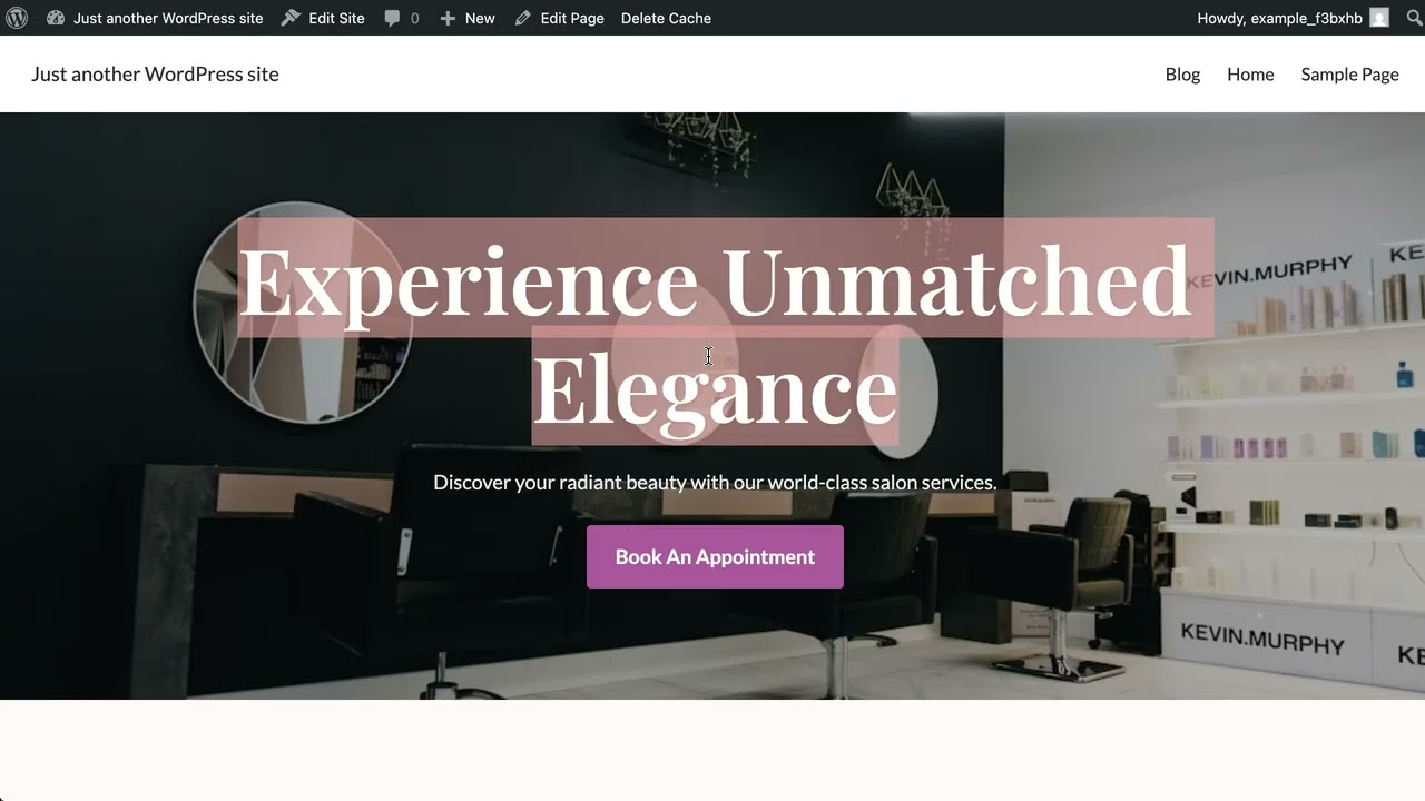 How to customize a Wordpress theme with AI