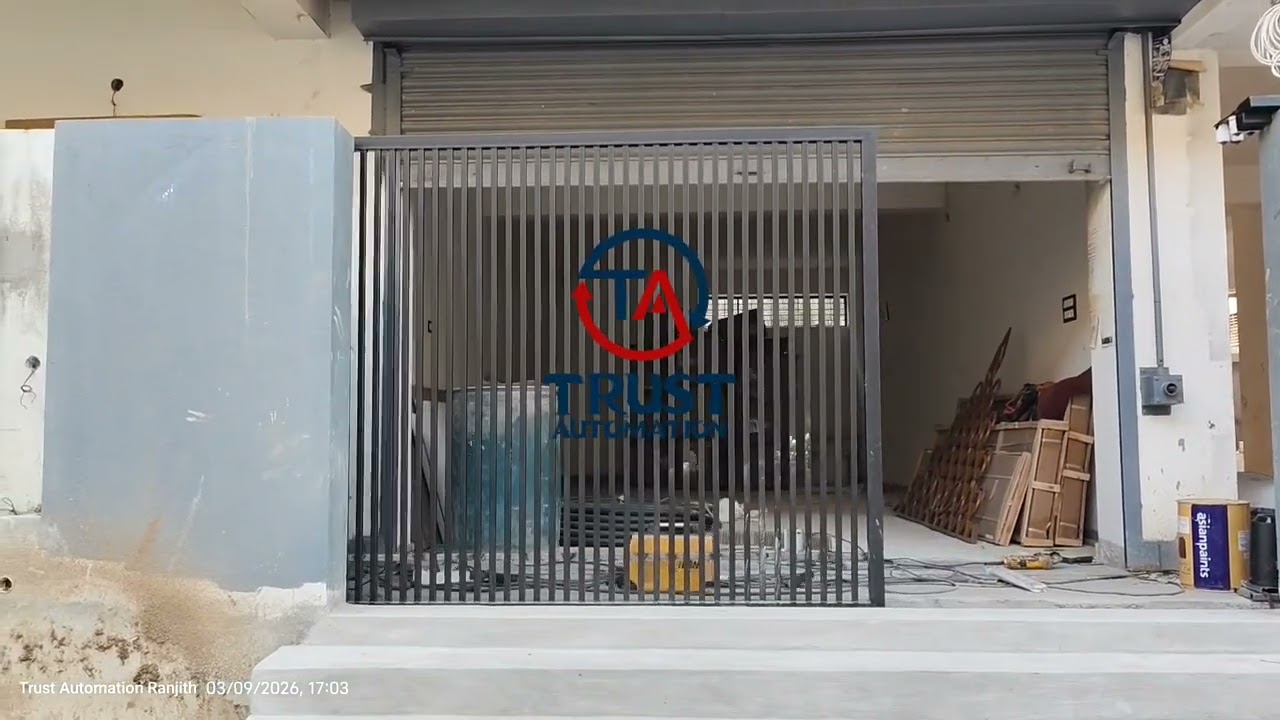 600kg sliding gate motor installation in Chennai #gateautomation #gatemotor #automaticgates 