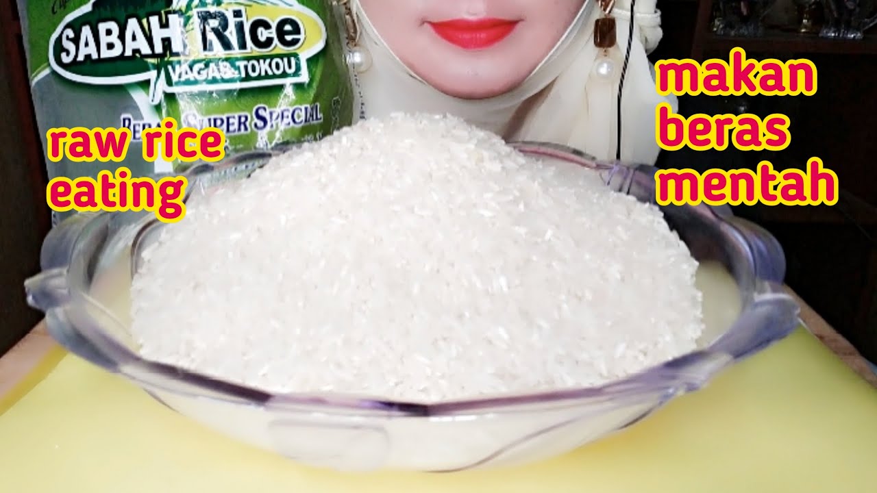 ASMR RAW RICE EATING | RAW RICE COMPILATION | KUMPULAN MAKAN BERAS MENTAH | 生ご飯を食べる | 밥을 먹다 | 吃生米