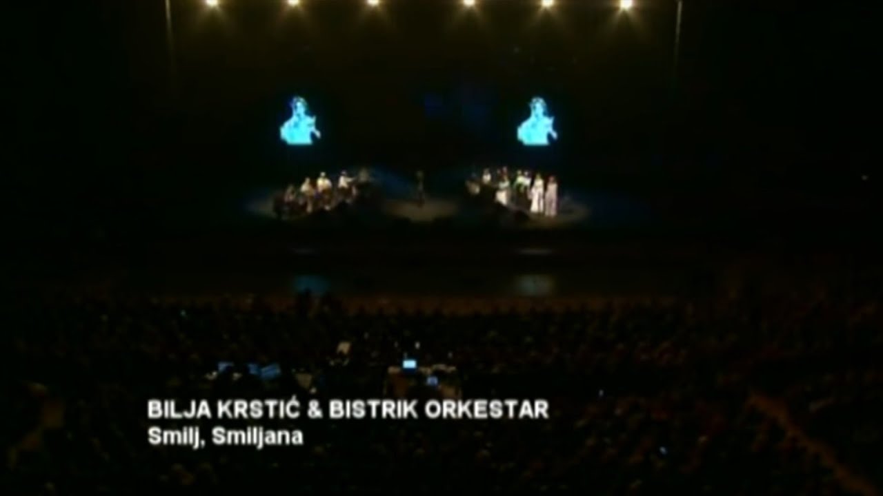 Bilja Krstic - Smilj Smiljana (live)
