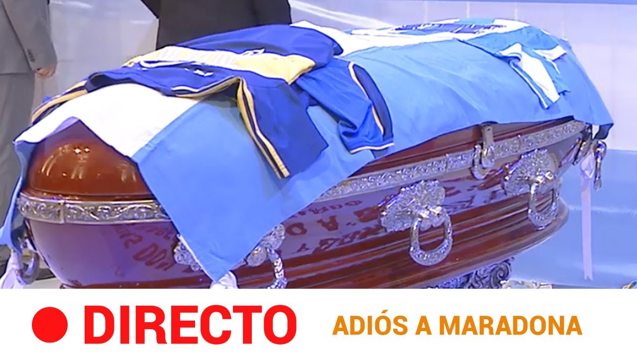 Velatorio de MARADONA en la CASA ROSADA y salida del CORTEJO FÚNEBRE (3/3) | RTVE Noticias