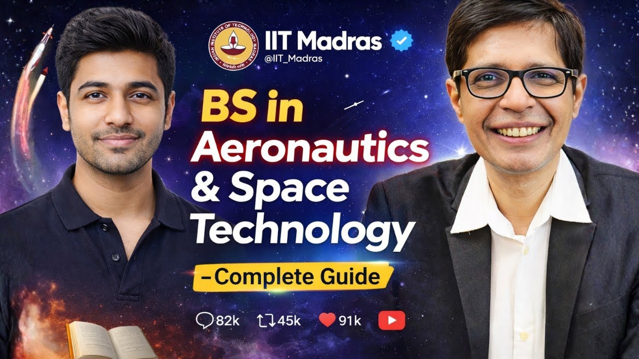 IIT Madras BS Degree in Aeronautics and Space Technology | Complete Guide