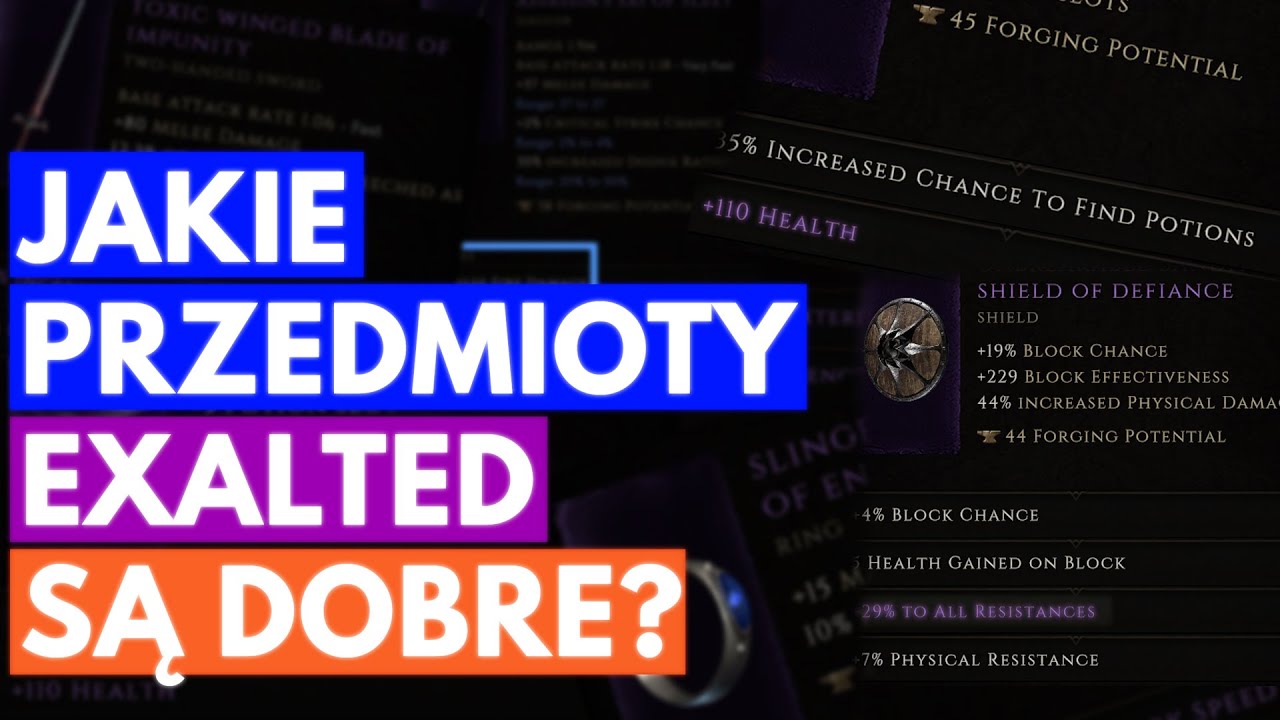 Jakie przedmioty EXALTED są dobre? Last Epoch – Poradnik