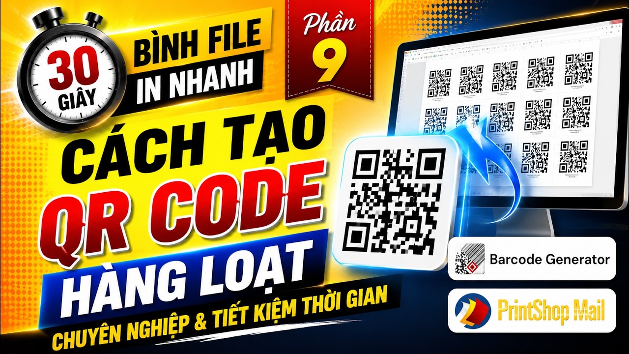 Cách tạo QR Code hàng loạt chuyên nghiệp và tiết kiệm thời gian - Phần 9