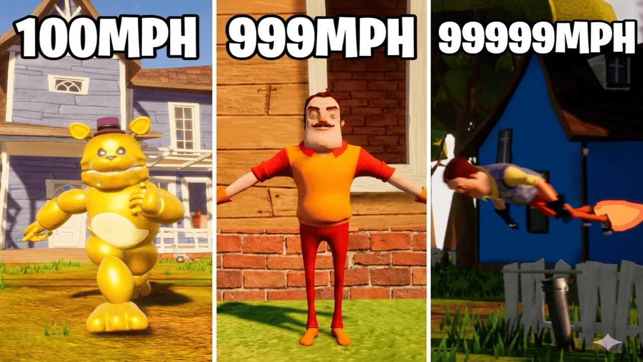 New Torpedo Neighbor is faster... | Hello Neighbor ONEROOM mod gameplay