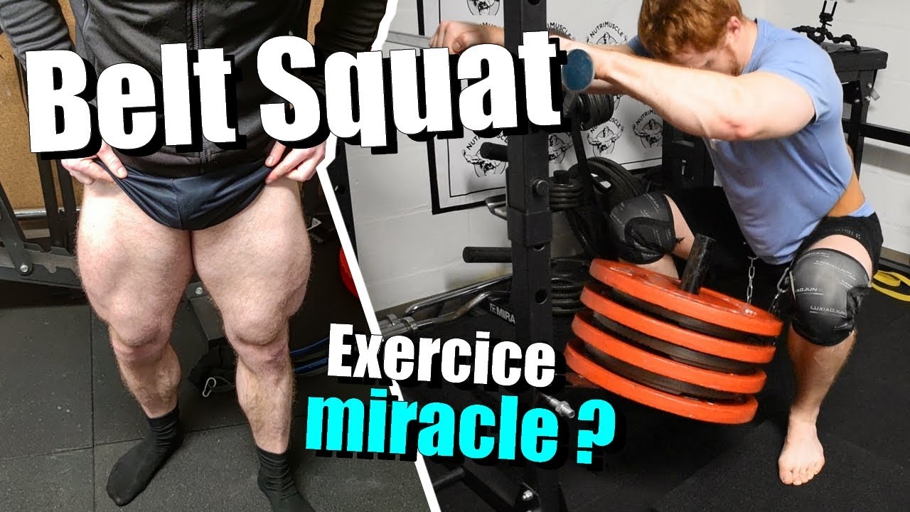 BELT SQUAT : Mieux que le Squat à la barre ?