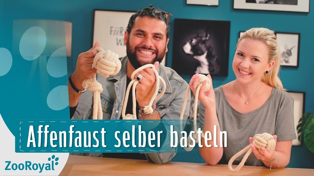 DIY Hundespielzeug: Affenfaust selber basteln | Rund um den Hund mit Masih Samin | ZooRoyal