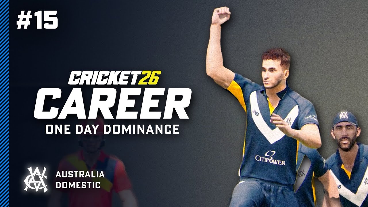 ONE DAY DOMINANCE - Cricket 26 Career Mode #15