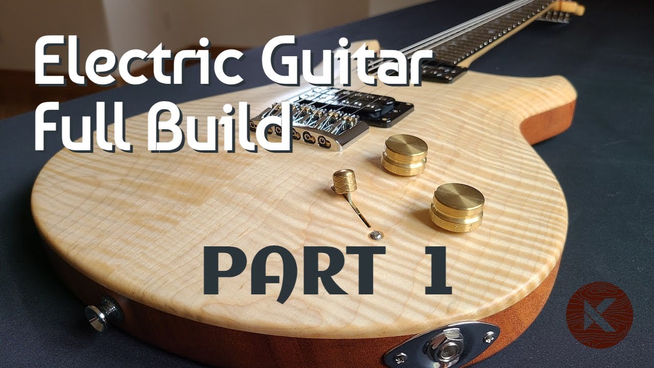 Part 1 - Design & Body - Full Electric Guitar Build