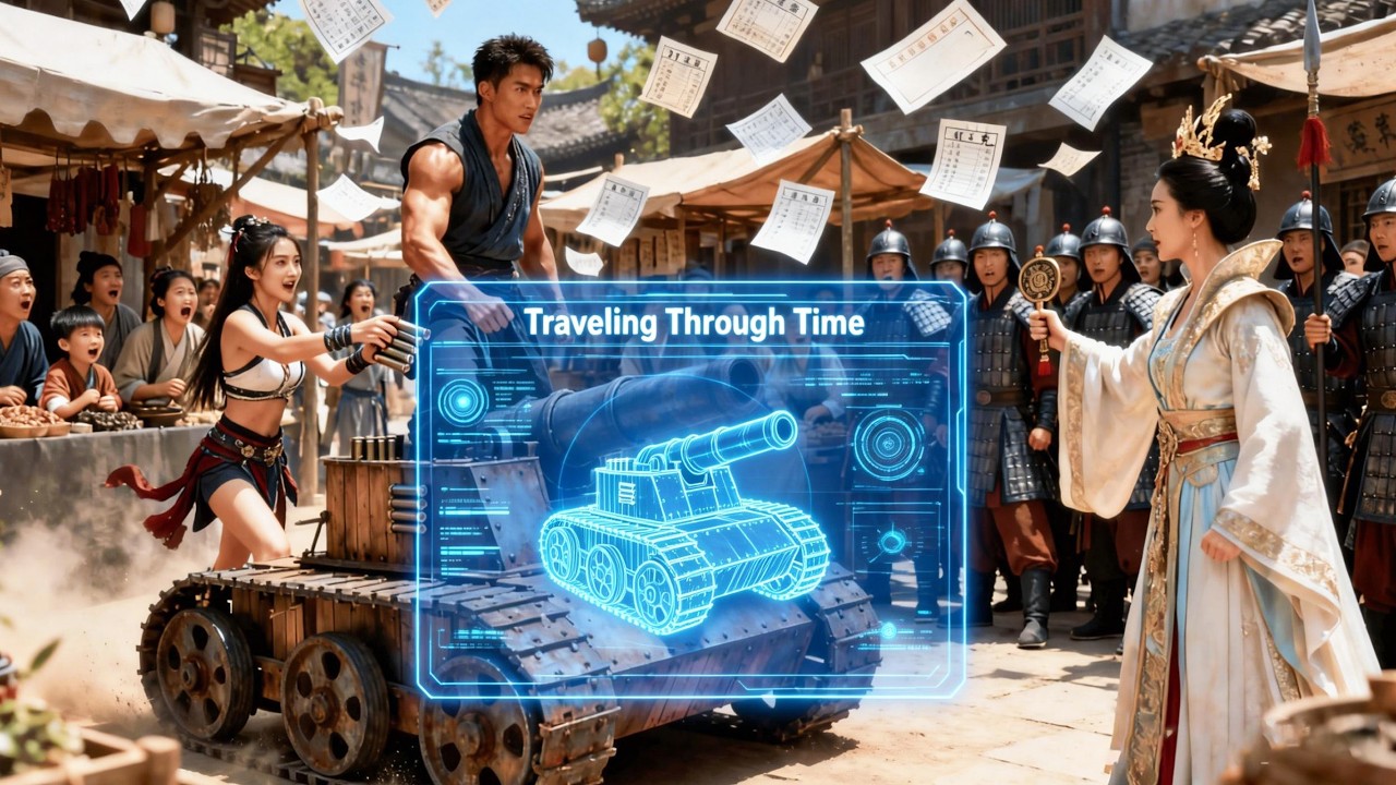 Un mendiant voyage dans le temps, utilise ses connaissances modernes pour créer un tank，il est adoré