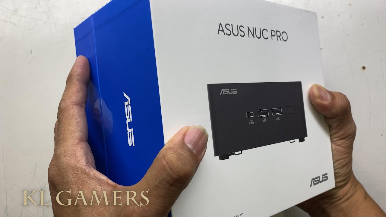 ASUS NUC PRO NUC14RVH intel i3-100U Unbox Assembly RAM NVMe SSD benchmark