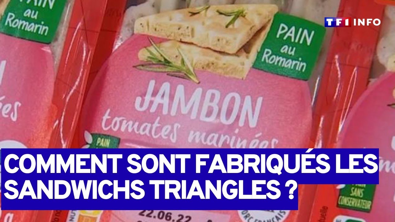 Savez-vous comment sont fabriqués les fameux sandwichs triangles ?