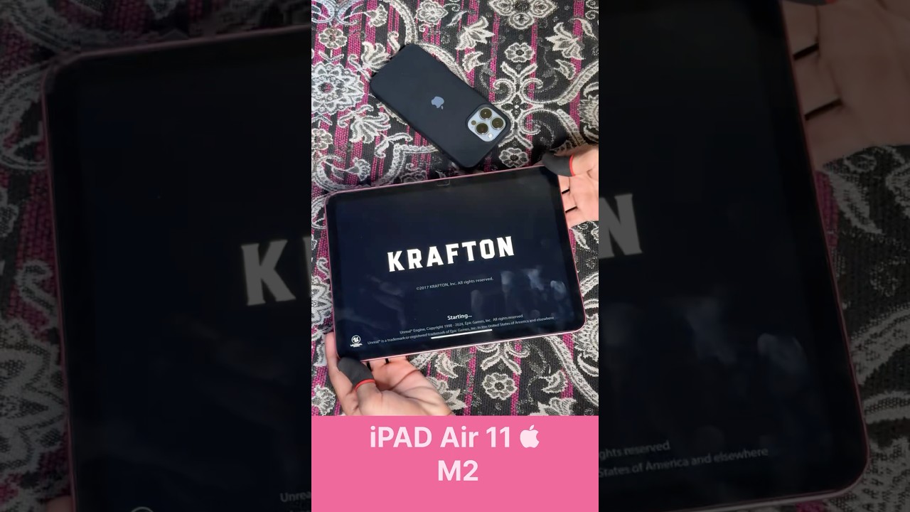 iPad Air 11😱-BGMi speed test #bgmi #ipad #ipadair #iphone #shorts #shortsfeed