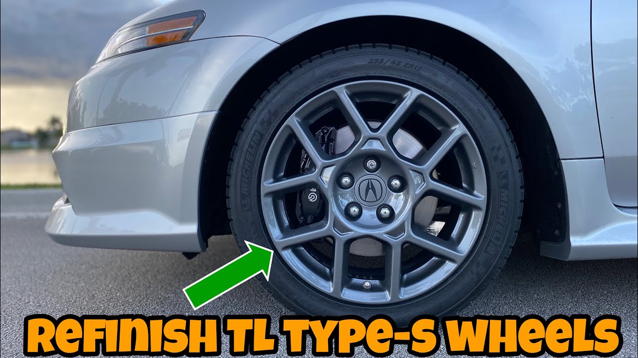 AHC Garage TL Type-S Build Project - OEM TL Type-S Wheel Complete Refinish & Michelin (Episode 26)