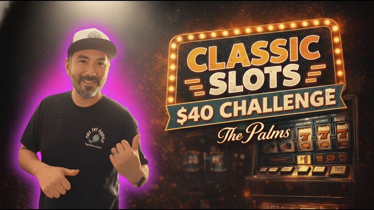 $1 Classic Slots Challenge - Does Simplicity Pay At Vegas?