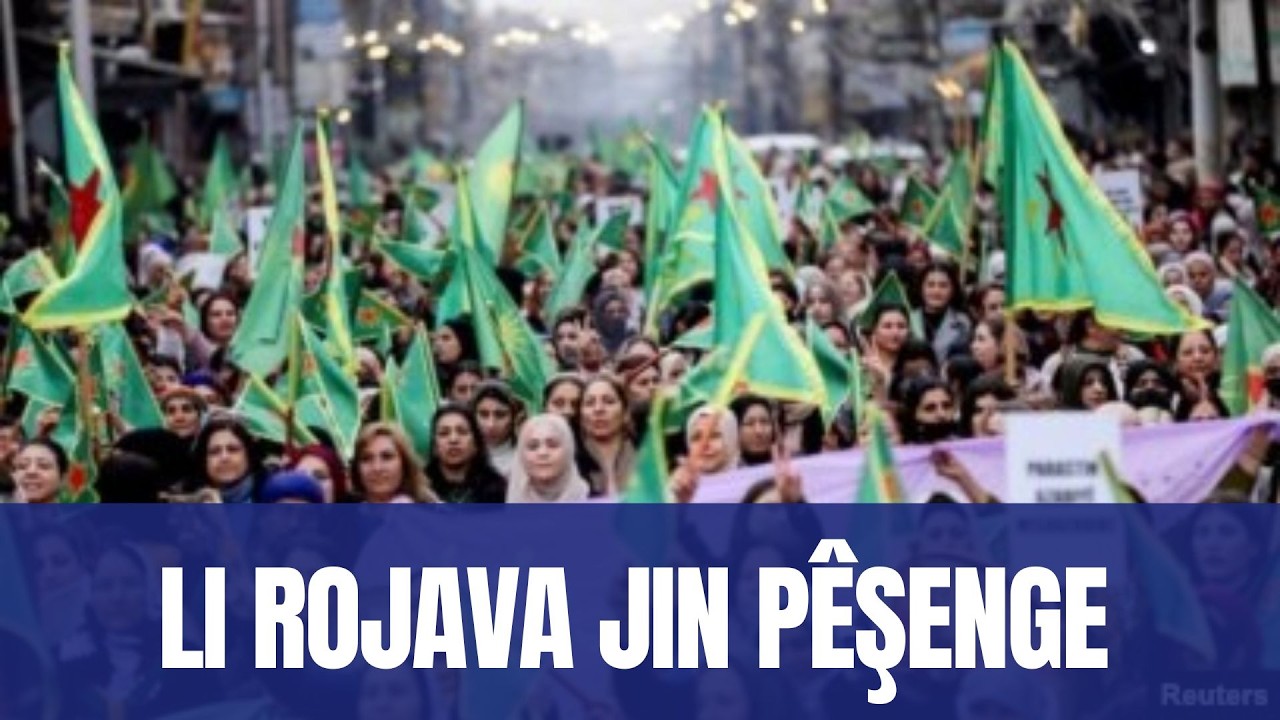 Li Rojava jinan ji şer, çalakî û seferberiyê re pêşengî kirin.