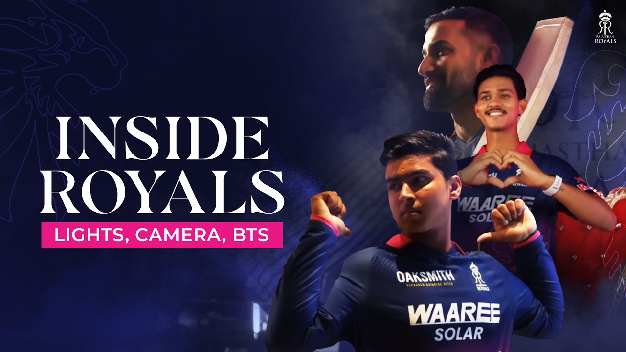 Inside Royals Episode 3: Lights, Camera, BTS 🎬 | Rajasthan Royals | IPL 2026