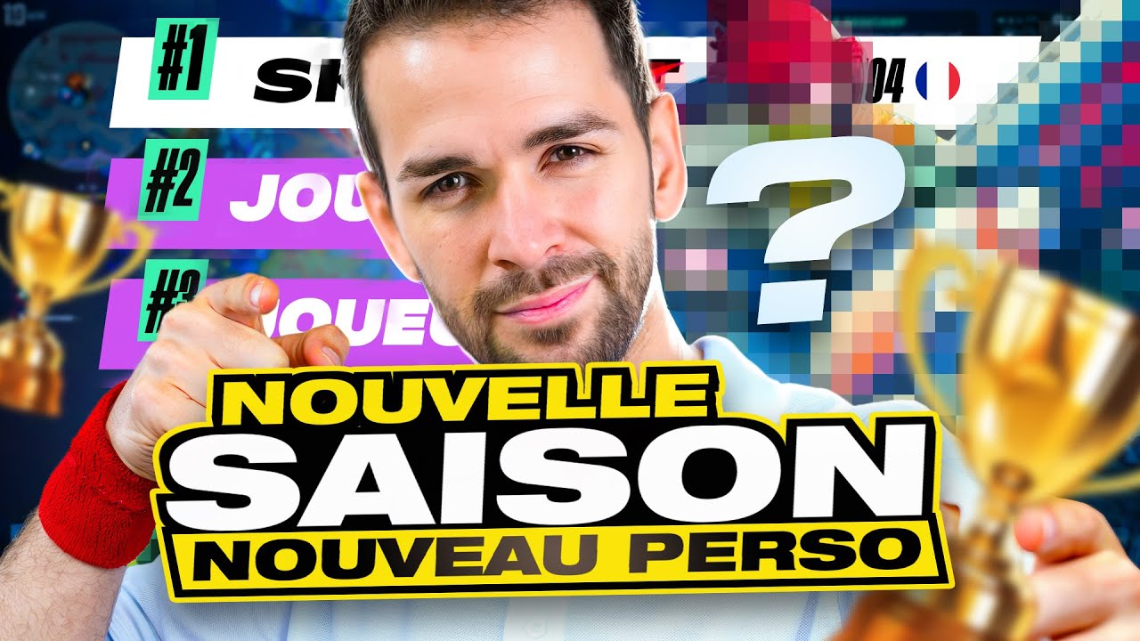 TOURNOI🥇NOUVELLE SAISON, JE FIRST TIME CE NOUVEAU PERSO ! (RESET ELO)